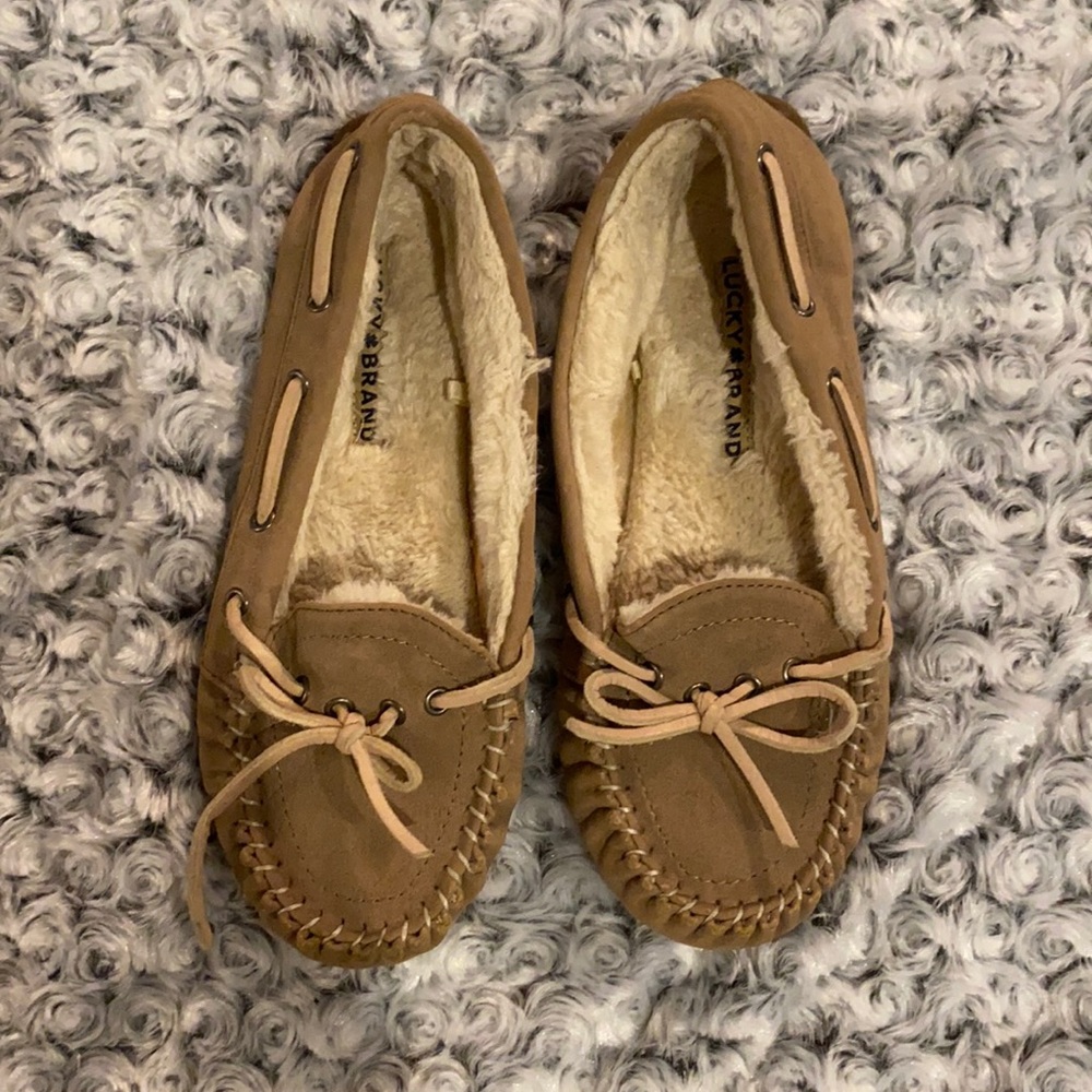 Girls Lucky Brand Moccasins Size 3 Girls